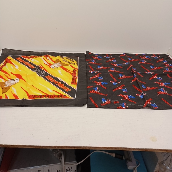 New Easy Rider bandana  lot of 2  size 21x21 - Picture 1 of 4